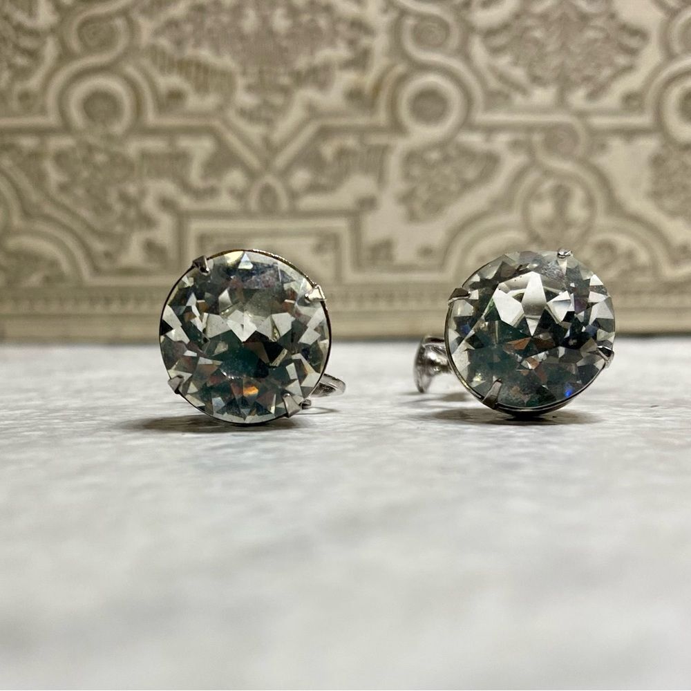 VINTAGE Castlecliff earrings - Picture 2 of 3